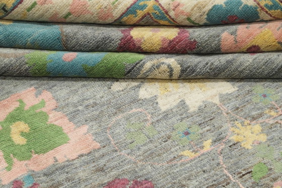 Hand-knotted Ushak Rug 344x243 No 2341 – Ushak Teppich, Rugs & carpets, Wool (photo 8 of 9)