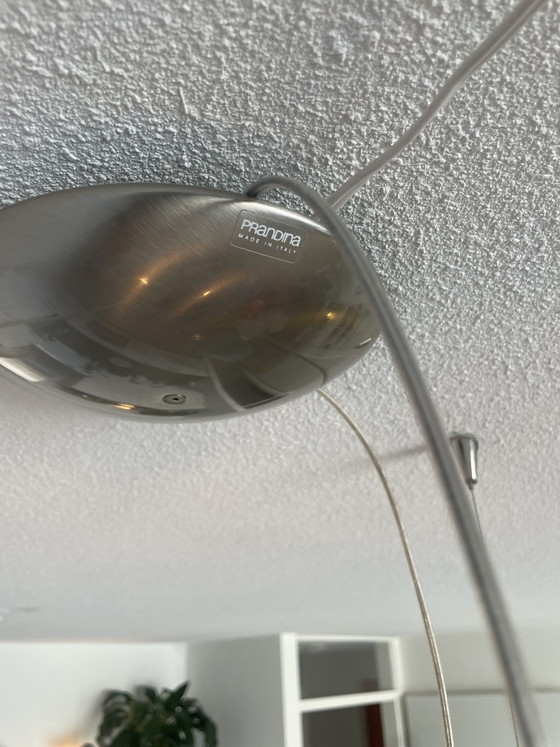 Lampada a sospensione Prandina CPL S7 Design – Vetro trasparente e acciaio spazzolato – Lampade a sospensione (photo 3 of 5)
