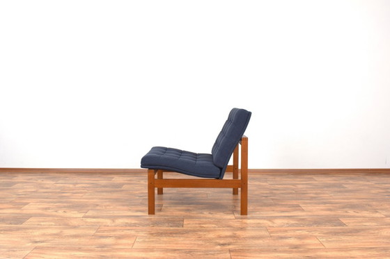 Image 1 of Mid-Century Teak Moduline Lounge Chair by Ole Gjerløv-Knudsen & Torben Lind for France & Søn, 1960s