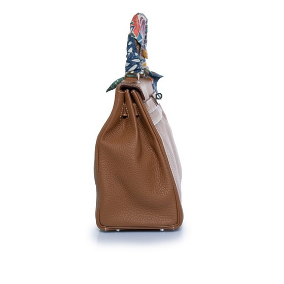 Hermes, Bolso Kelly 28 Retourne de oro – Hermès, Bolsos de mano, Lambskin (photo 6 of 15)