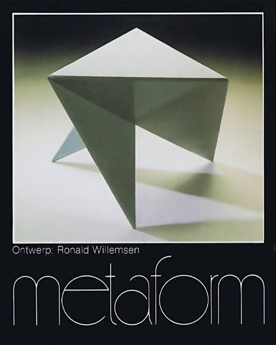 Image 1 of Rare side table by Ronald Willemsen for Metaform '80.