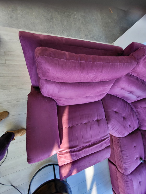 Image 1 of Luxury corner sofa, 3 recliners, 10 months old