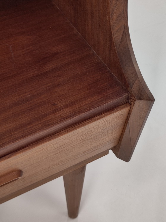 Image 1 of Vintage teakhouten Highboard