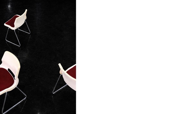 Image 1 of Mid-Century Modern Scandinavian Chairs by Svante Schöblom for Overman, 1970s, Set of 5