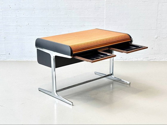 Image 1 of Bureau à cylindre de la série Action Office de George Nelson pour Herman Miller, années 1960