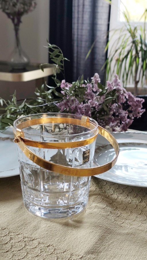 Sèvres crystal ice bucket