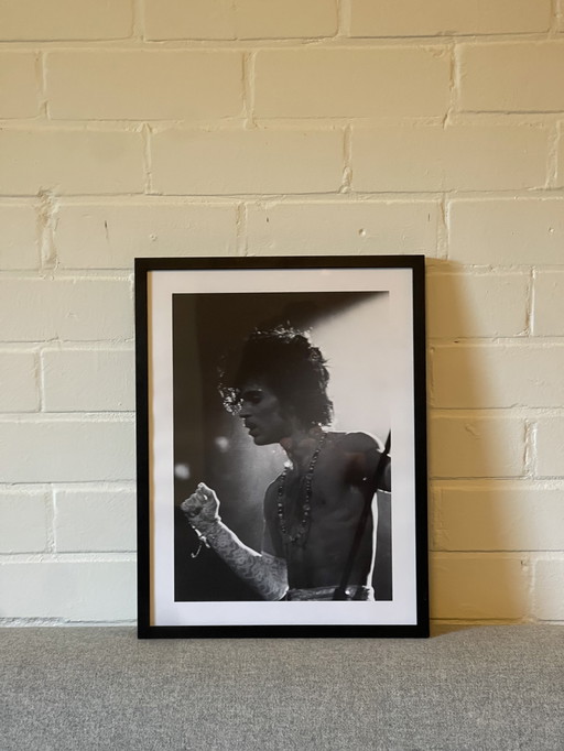 Photo encadrée de Prince en concert / Tirage d'art mural