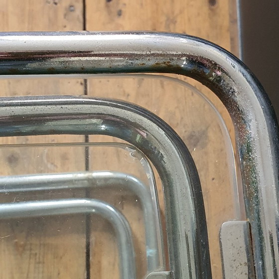 Image 1 of 2 x Bauhaus style nesting tables