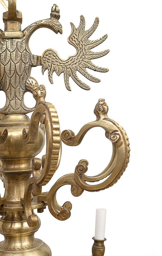 Image 1 of Grande lampadario olandese a 8 luci