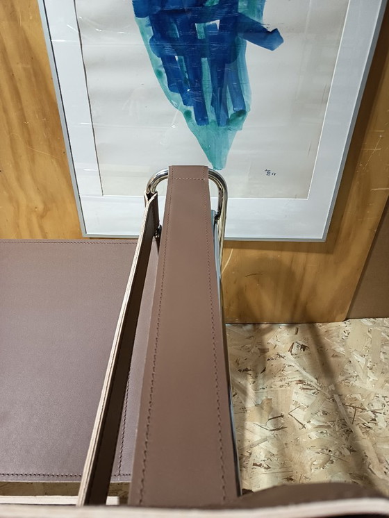 Image 1 of Poltrone Knoll Wassily B3 2 nuove/usate in pelle color noce di Marcel Breuer € 4.400