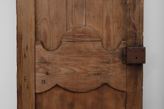 Image 1 of Paire de portes anciennes sculptées à la main, vers 1880