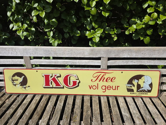 Image 1 of Reclamebord Glas Koffiemerk