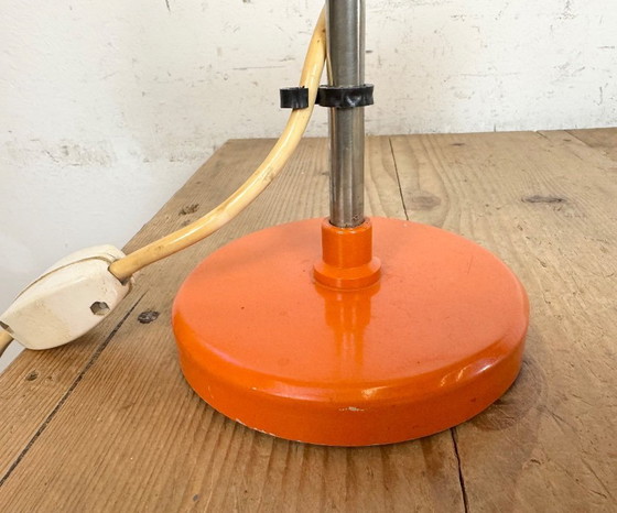 Image 1 of Lampe de table orange vintage, années 1970
