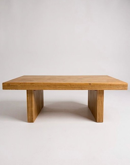 Table basse japonisante en chêne massif