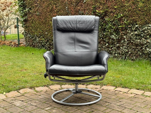 Malung fauteuil van Ikea, 1999, zwart