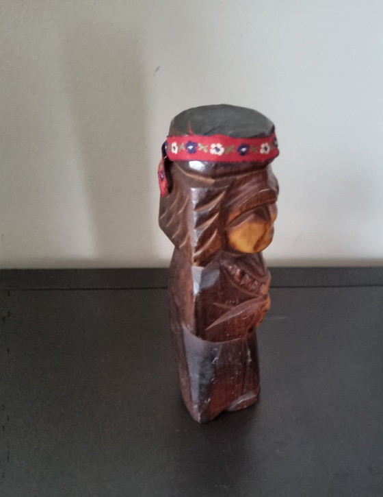 Bambola Nipopo Ainu Giapponese – Oggetti decorativi, Wood (photo 2 of 5)