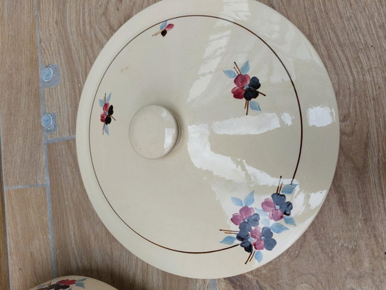 Franse Terrines, 3 x van St. Amand – Servies, Porcelain (photo 3 of 7)