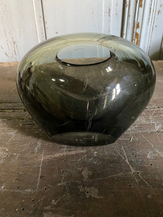 Danish Holmegaard Blown Glass Vase (photo 5 of 9)