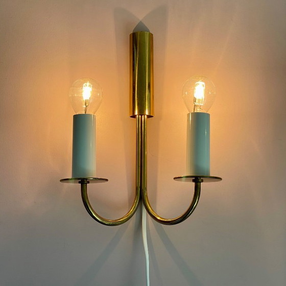 Image 1 of 2x Lampade doppie Lyskaer Danimarca Design metà secolo