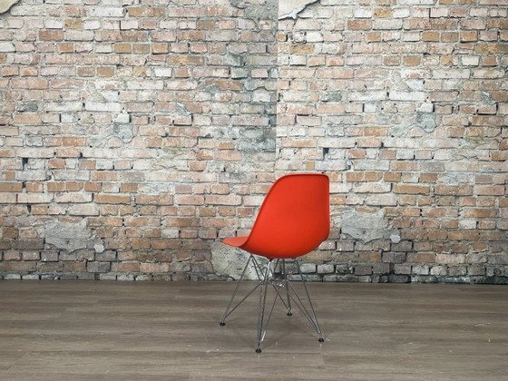 Image 1 of 6x Vitra DSR rosso-arancio