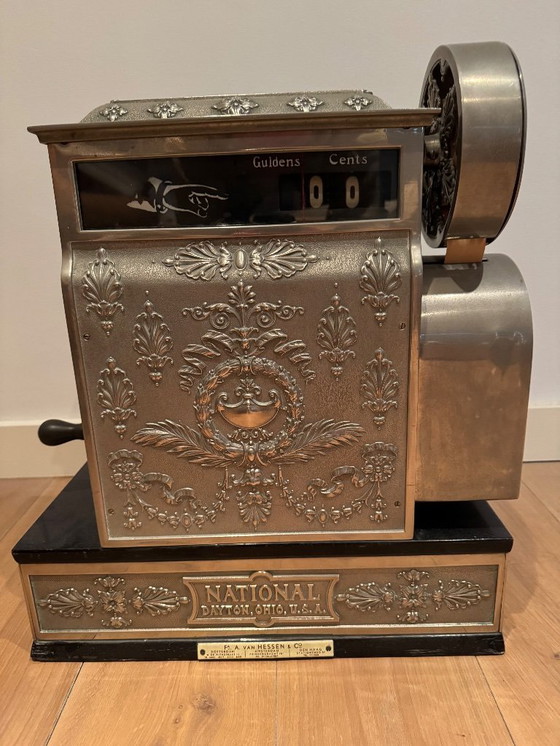 Image 1 of Registratore di cassa Van Hessen & co National Cash Register, antico; 1905
