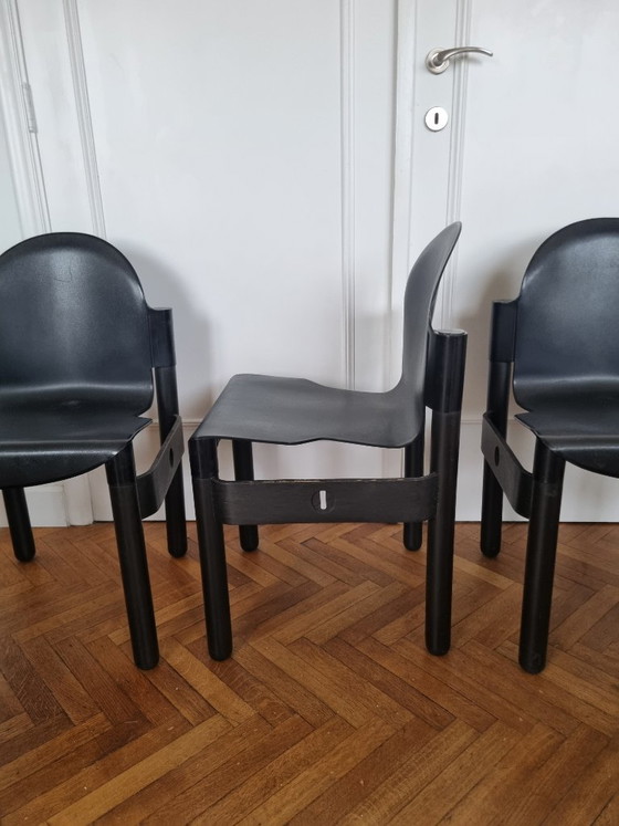 Chaises Thonet Flex 2000 – Chaises de salle à manger, Plastic, Wood (photo 3 of 5)