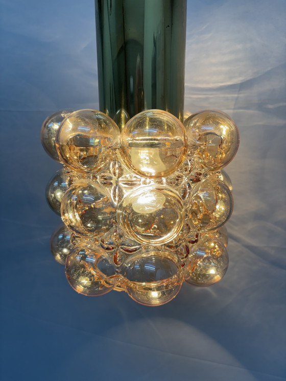 Image 1 of Suspension vintage Helena Tynell, lampe bulle design 1960