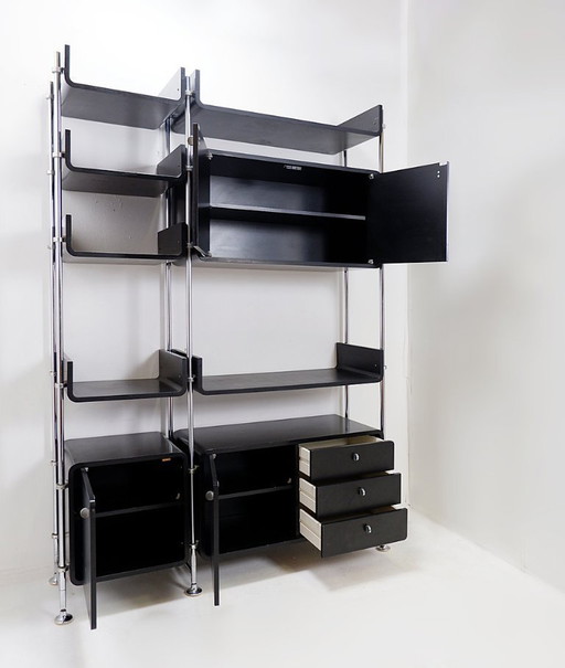 Modular shelving system "Indra", 1970s
