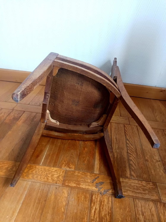 Image 1 of 3x art deco stoelen 1940