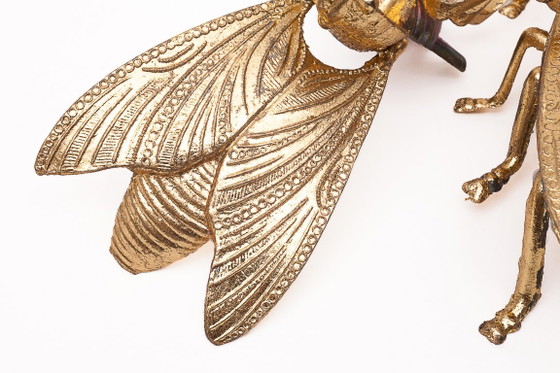 Set van 3 gouden vliegenasbakken – Decoratieve objecten, Metal, Gold (photo 6 of 8)