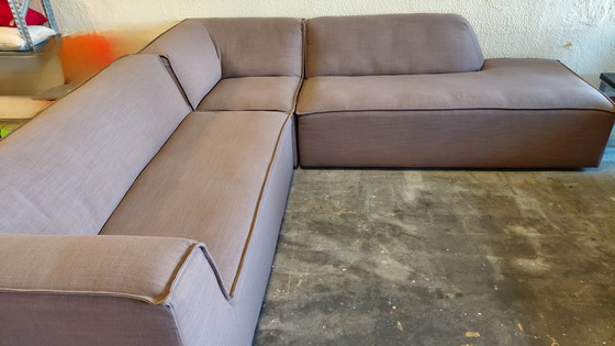 Image 1 of Gelderland 6905 corner sofa brown