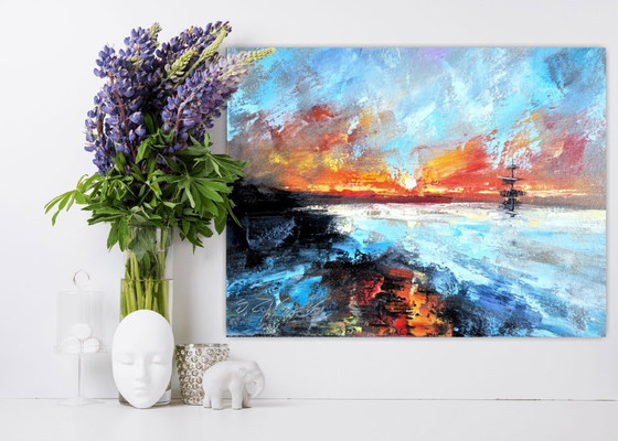 Image 1 of Slawomir Zajkowski "Bij zonsondergang"