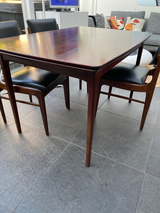 Image 1 of Erik Buch rosewood eetkamer set