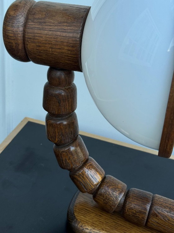 Vintage Steinhauer Wall Lamp 1980's – Wall lights, Glass, Wood (photo 3 of 11)