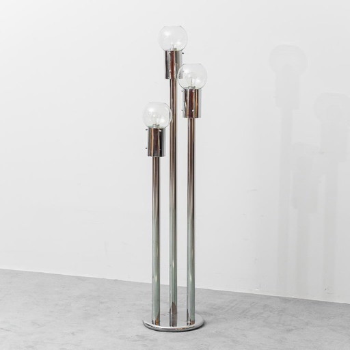 LAMPADA DA TERRA 3 LUCI ANNI '70 VINTAGE MODERNARIATO