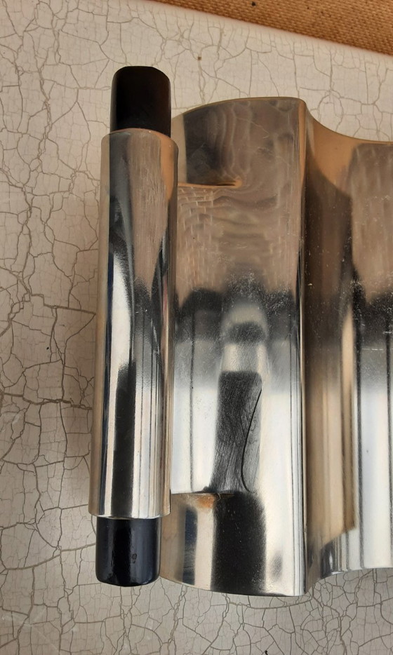 Image 1 of Portabottiglie d'epoca in cromo, molto buono, 1960