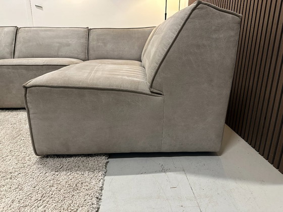 Image 1 of Modulaire hoekbank taupe 276x180cm