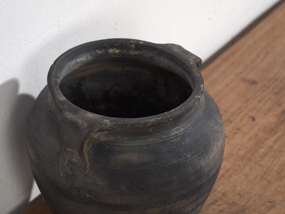 Antique dark-toned vase (c.1900) #6 – Ceramic (photo 20 of 40)