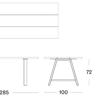 Image 1 of Vincent Sheppard Tavolo da giardino Matteo - 215x100
