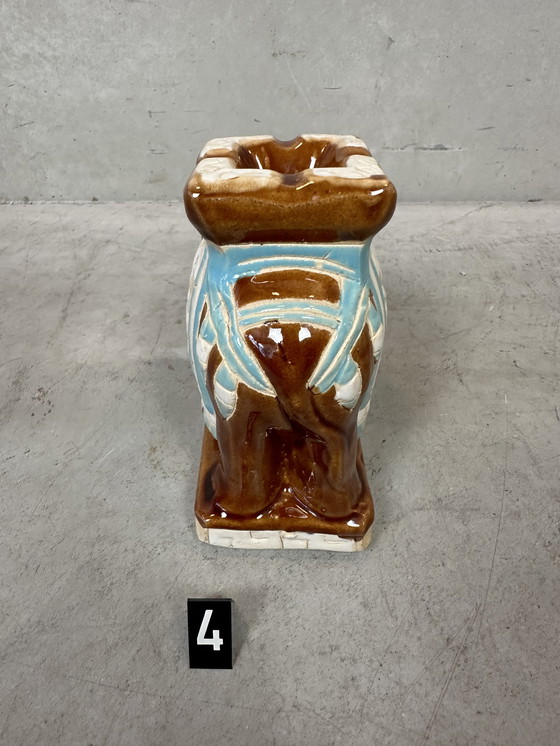 Image 1 of Cendrier vintage à éléphant - céramique