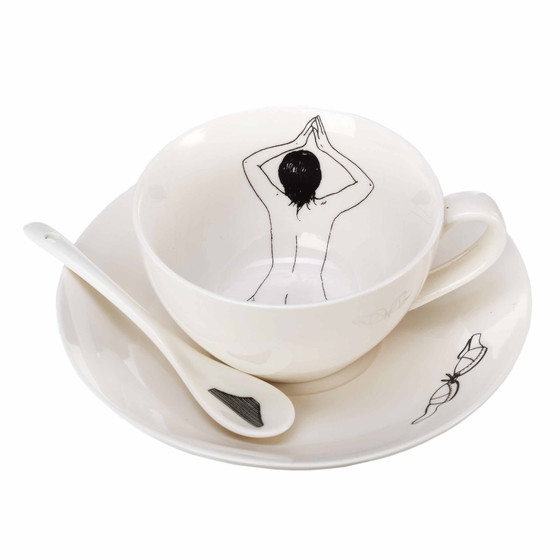 Image 1 of Pols Potten Undressed Tee Cups Set of 4