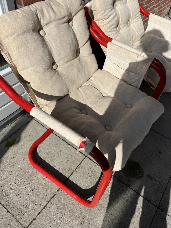 Image 1 of Tomas Jelinek Sessel IKEA 1970 Rohrgestell