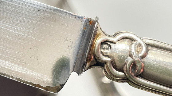 Image 1 of COUVERTS à Viande Argent et Métal argenté PARIS France