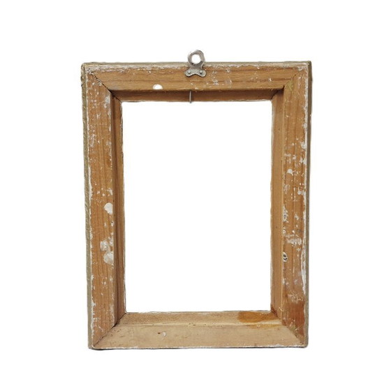 Image 1 of Antieke of vintage sierlijke fotolijst in goudkleur