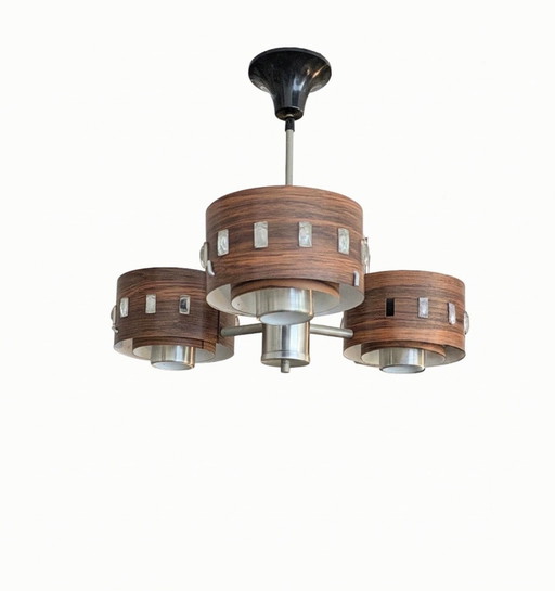 Vintage Scandinavian Chandelier, Pendant Lamp