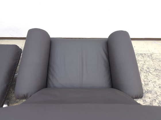 Image 1 of De Sede DS 31 Designersessel Lederhocker Drehsessel Desede Top Braun