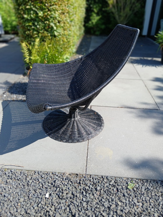 Image 1 of Gerard van den Berg vintage draaifauteuil 
