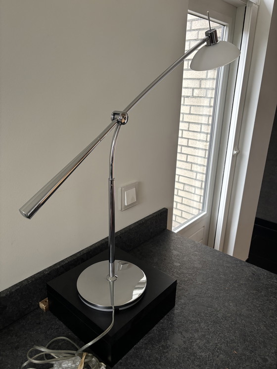 Image 1 of Lampada da tavolo Willemse cromo