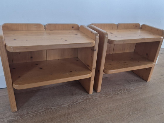 2 vintage pine bedside tables/side tables 70s – Wood (photo 2 of 7)