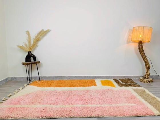 Tapis Berbère Fait À La Main Traditionnelle Artisanale Taille 2/3 M – Ahrend, Wool (photo 3 of 7)